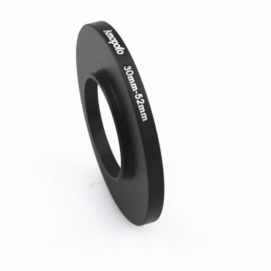Picture of 30mm to 52mm Camera Filters Ring Compatible All 30mm Camera Lenses or 52mm UV CPL Filter Accessory,30-52mm Camera Step Up Ring