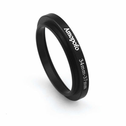 Picture of 34mm to 37mm Camera Filters Ring Compatible All 34mm Camera Lenses or 37mm UV CPL Filter Accessory,34-37mm Camera Step Up Ring