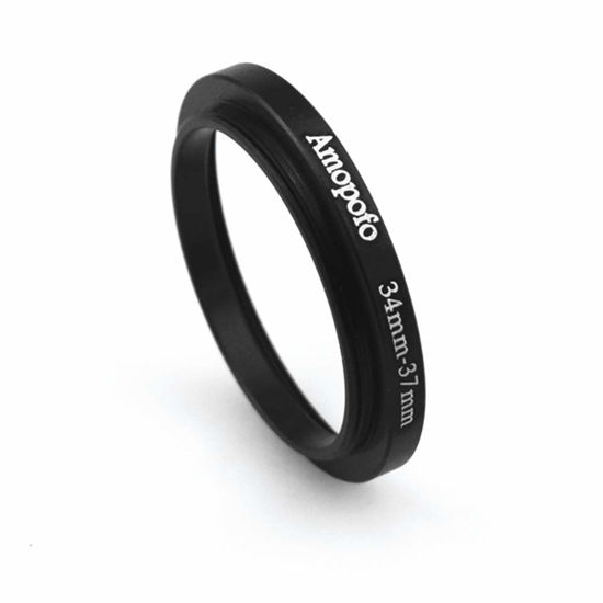Picture of 34mm to 37mm Camera Filters Ring Compatible All 34mm Camera Lenses or 37mm UV CPL Filter Accessory,34-37mm Camera Step Up Ring