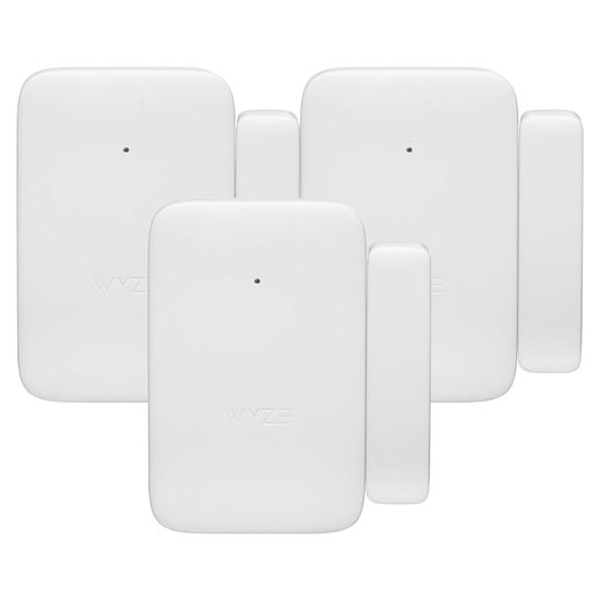 Picture of Wyze Home Security System Entry Sensor - Window and Door Entry Protection (3-Pack)