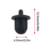 Picture of Ruiwaer 20PCS Black DC6.35MM Microphone Socket Dust Plug Socket Dust Cover an ti-Dust Jack Plug Stopper Cap Accessories Audio Jack PC DVD Microphone Socket Dust Cover