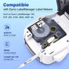 Picture of Compatible DYMO D1 Label Tape Black on Clear Replace for DYMO Label Maker Refills 45010 S0720500, 1/2Inch x 23Ft for Dymo LabelManager 160 210D 280 360D Label Maker, 3-Pack