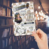 Picture of Clear Back Cover Insert for Kindle Paperwhite | Bookish Card Insert for E Reader | Cardstock Paper Insert for 11th generation 6.8" | Booktok Holographic Sticker Case Insert | Smutty Romance Book Gifts