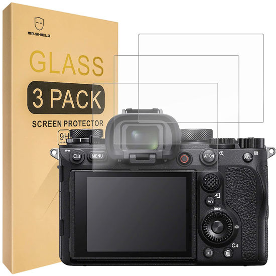 Picture of Mr.Shield [3-Pack] Screen Protector For Sony Alpha 1 / A1 Camera [Tempered Glass] [Japan Glass with 9H Hardness] Screen Protector