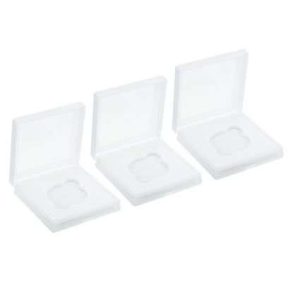 Picture of PATIKIL 46mm Lens Filter Case, 3pcs Camera Filter Case Portable Lens Filter Box Water Resistant Dustproof Plastic for Photography Filter Storage