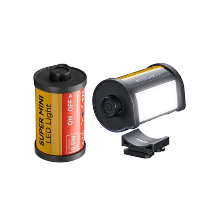 Picture of TTArtisan Ultra Mini Led Lights for Camera Cold Shoe Light Type-C Rechargeable Portable 3 Colors 3000/4500K/6000K with Magnetic Mount CRI 95+ 300mAh for Photography Lighting (1)