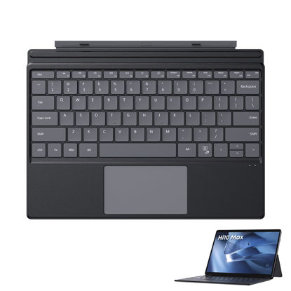 Picture of CHUWI Hi10 Max Tablet Keyboard, 2 in 1 Magnetic Suction Keyboard, Original Wireless Magnetic Keyboard for Hi10 Max