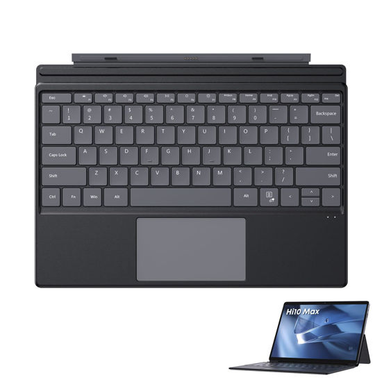 Picture of CHUWI Hi10 Max Tablet Keyboard, 2 in 1 Magnetic Suction Keyboard, Original Wireless Magnetic Keyboard for Hi10 Max