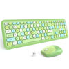 Picture of MOFII Wireless Keyboard and Mouse Combo Silent, Slim Compact 2.4G USB Full Size Wireless Mouse and Keyboard Combo, Cute 110 Keys Keyboard for PC, Notebook, MacBook, Tablet, Laptop, Windows System
