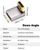 Picture of Duttek 8K 90 Degree Display Port 1.4 Adapter, Displayport Extender Adapter 32.4Gbps, Down Angle DisplayPort Male to Female Adapter (8K/60Hz, 4k/144Hz) for PC, Laptop 2Pack