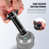 Picture of NEEWER 6 in 1 Lens Sucker Kit, Camera Lens Repair Tool IC Pick Up Vacuum Lens Suction Pen with 5 Interchangeable Suction Cups & Cleaning Cloth for Lens Repair and Cleaning, HW-40