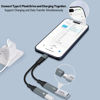 Picture of USB C Splitter, Dual USB C Headphone/USB C Data and Charger Adapter, 3 in 1 Type C Audi Dongle USB C Data Adapter with PD 15W Charging Compatible with iPhone 16/15, iPad Pro, Galaxy S24/23, Pixel 8