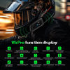 Picture of EJEAS Motorcycle Helmet Bluetooth Headset V6 Pro, 2-Way 1200M Motorbike Helmet Intercom Communication System for Ski/ATV/Dirt Motorbike/Off Road for Full-face Helmet Flip-up Helmets (1 Pack)
