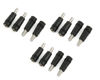 Picture of Longdex 10 pcs DC Power Adapter 5.5x2.1mm Female Jack to 5.5x2.5mm Male Plug Electrical Socket Outlet for Universal Laptop Interface Power Cable Connector
