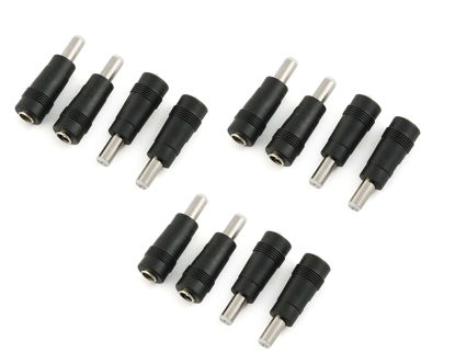 Picture of Longdex 10 pcs DC Power Adapter 5.5x2.1mm Female Jack to 5.5x2.5mm Male Plug Electrical Socket Outlet for Universal Laptop Interface Power Cable Connector