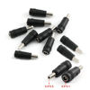 Picture of Longdex 10 pcs DC Power Adapter 5.5x2.1mm Female Jack to 5.5x2.5mm Male Plug Electrical Socket Outlet for Universal Laptop Interface Power Cable Connector