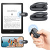 Picture of [2 Clips] Page Turner for Kindle Paperwhite: Kindle Remote Page Turner, Finger Ring Kindle Clicker Page Turner for iPad Android Tablets Reading Novels/Comics, Phone Camera Control Triggers(Black)