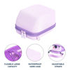 Picture of WOGOZAN Protective Case for Polaroid OneStep, OneStep+, Onestep 2,Now, Now+ Gen 2, I-Type Instant Film Camera - Hard Shell Camera Case with Adjustable Shoulder Strap (Purple) (No Camera)