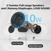 Picture of LXTNFU Computer Speakers for Desktop Monitor,Single USB Speakers for Desktop PC,Laptop Speaker with Loud Sound,Volume Control Easily Clamps to Monitors(USB-C to USB Adapter Included) (White)