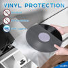 Picture of Claev 50 Anti Static Inner Record Sleeves for Vinyl LP Records (12 inch, Square, Translucent), Album Record Protective Plastic Covers for Storage