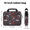 Picture of Choco Mocha 10 Inch Kids Tablet Sleeve Bag - Boys Tablet Carrying Case for Fire 7, Fire HD 9, Kindle Kids Edition, iPad - Geometry Black