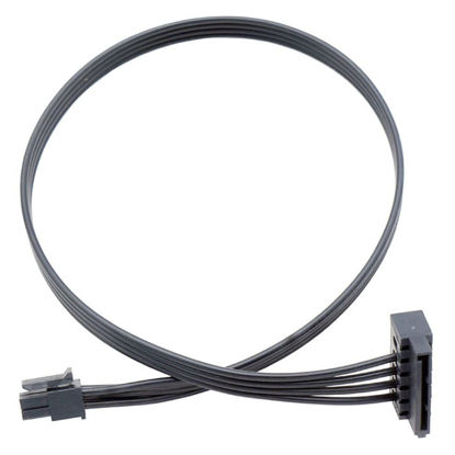 Picture of Furlet HDD SATA Power Cable SATA 15 Pin to Mini 6 Pin ATX Adapter Compatible with Dell Inspiron 3653 3650 Series,3655 3250/3252/3268 3660 3667 3668 3670 V3668 Mini 6 Pin Motherboards