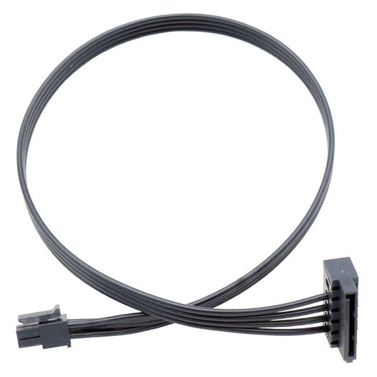 Picture of Furlet HDD SATA Power Cable SATA 15 Pin to Mini 6 Pin ATX Adapter Compatible with Dell Inspiron 3653 3650 Series,3655 3250/3252/3268 3660 3667 3668 3670 V3668 Mini 6 Pin Motherboards
