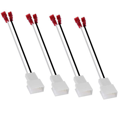 Picture of HSTECH 72-8104 2 Pairs (4 Pack) Speaker Harness for Select Toyota Subaru Vehicles Total Adapters