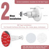Picture of 2 Pack Wall Mount Kit, VHB Adhesive or Screw, No Drill, Compatible with Arlo, Eufy Cam, Plug-in Ring & HD Security Camera, Stick & Up Cam Battery, Wyze Cam, Universal Indoor Outdoor Bracket