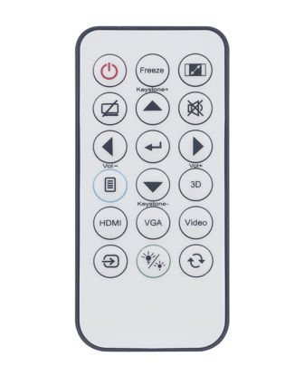 Picture of AULCMEET HR21G-YHGD01 Replacement Remote Control Compatible with Optoma Projector EH331 EH334 EH335 S331 X340 X341 W330 H114