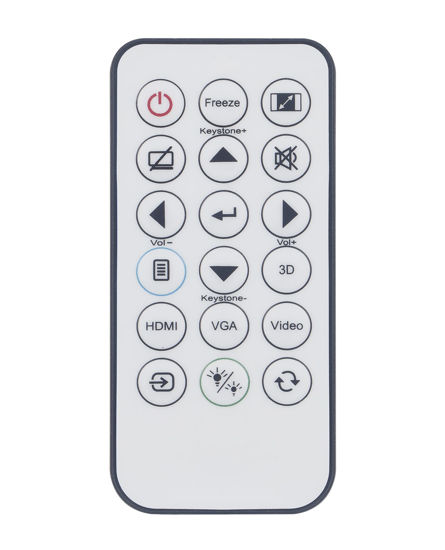 Picture of AULCMEET HR21G-YHGD01 Replacement Remote Control Compatible with Optoma Projector EH331 EH334 EH335 S331 X340 X341 W330 H114