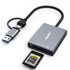 Picture of BENFEI CFexpress Type A Card Reader with USB 3.2 (Gen 2) 10Gbps, USB-C&USB-A 2-in-1 Type A CFexpress Adapter, Compatible with Windows/Mac/Linux/Android