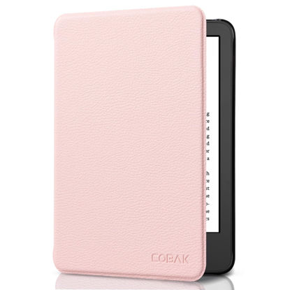 Picture of CoBak Case for All New 6 Inch Kindle 2024 and 2022 (11 Generation) - PU Leather Smart Cover, Auto Sleep and Wake, Premium Protective Case for Kindle Basic