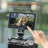 Picture of FEELWORLD P6X 5.5 inch 1000nit Aluminium Camera Field DSLR Monitor with F750 4400mAh Battery and Bag Touchscreen High Brightness Portable Waveform HDR 4K HDMI Input and Output 3D LUT Out Weight 249g