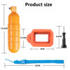Picture of Floaty Case for GoPro Hero 13/12/11/10/9 Protective Floating Housing Frame with Handle Grip Ultra-Buoyant Foam Cover for Snorkeling Surfing