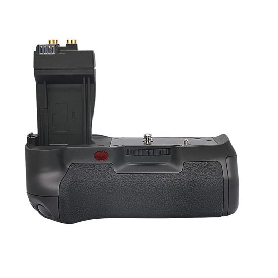 Picture of mcoplus BG-550D Vertical Battery Grip as BG-E8 Replacement for Canon EOS 550D 600D 650D 700D Rebel T2i T3i T4i T5i DSLR Camera, Hold LP-E8 or AA Battery