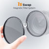 Picture of K&F Concept 52mm Magnetic ND64 Lens Filter (6-Stop Fixed Neutral Density Filter) Magnetic Basic Ring + Filter Cap with 28 Multi-Layer Coatings for Camera Lens (Nano-X Series)