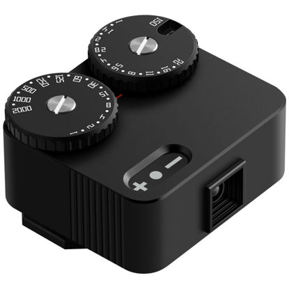 Picture of TTARTISAN Light Meter II Two Dial to Adjust ISO Compatible with Cold Shoe Mount for Speed ISO Photography (Black)