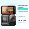 Picture of iDaPro Lens Screen Protector for Insta360 Ace Pro 2 Lens + LCD Screen + Insta 360 Front Screen [6 Pcs] ，Tempered Glass Bubble Free