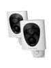 Picture of virtavo VistaFlask 2K Security Cameras Wireless Outdoor, Battery Powered, AI Motion Detection, for Home Security, Starlight Lens for Colorful Night Vision, Weatherproof, Cloud/SD Storage 2Pack