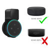 Picture of Costyleen Echo Dot Wall Mount Holder for 3rd Generation, Space Saving Accessories Alexa Holder, Amazon Echo Dot 3 Accessories with Built-in Cable Management Without Messy Wires, Black