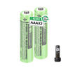 Picture of OSIM 2Pack BK-40AAABU Ni-MH AAA Rechargeable Batteries 400mah AAA Ni-MH Rechargeable Batteries 1.2V for Cordless Phones, Remote Controls, Electronics