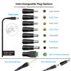 Picture of Tonton 12V 2A 6Ft Power Supply Adapter, 24W Universal Charger AC 100-240V with 8Tips to 12Volt DC Plug 2A 1.8A 1.5A 1.2A 1A 0.5A UL/CE/FCC Certified for LED, Router, Security Camera, Keyboard, Scanner