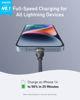 Picture of Anker USB C to Lightning Cable, Upcycled-Braided USB C to Lightning Cord, Ultra-Fast Charging Cable for iPhone 14/13/12/11 Series and More (USB 2.0, 3FT)