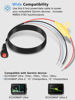 Picture of yourour 010-12938-00 Power/Data Cable Repalcement for Garmin EchoMAP Ultra 102sv, 106sv, 122sv, 126sv; Ultra2 10’’ Chartplotters, Ultra2 12’’ Chartplotters