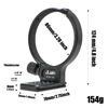 Picture of FocusFoto Metal Tripod Collar Mount Ring 86mm for Samyang 35-150mm F2-2.8 Lens, Bottom with 1/4" & 3/8" Thread Screw Mount Dovetail Groove Quick-Release Plate for Acra-Swiss Tripod