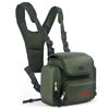 Picture of SEAKRU Binocuar Harness Chest Pack, Bino Harness with Rangefiner Pouch, Bino Case with Rain Cover