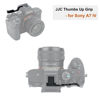 Picture of JJC Metal Thumb Up Rest Hand Grip for Sony A7R5 A7R V A7M4 A7 IV, Hot Shoe Thumb Support for Easier Handling & Secure Hold