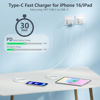 Picture of 10FT Fast Charger for iPad, Charger for iPad Pro,USB C Fast Charging Block with 10FT USB Type-C to C Cable Cord for iPad 10th Gen, iPad Pro 13/12.9/11 in 2020/2021/2022/2024,Mini 6th,Air 5/4th [2Pack]