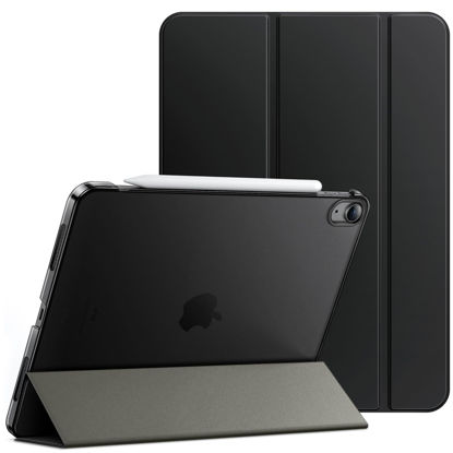 Picture of JETech Case for iPad Air 11-Inch M2 (2024), iPad Air 5/4 (2022/2020 5th/4th Generation 10.9-Inch), Slim Stand Hard Back Shell Cover with Auto Wake/Sleep (Black)